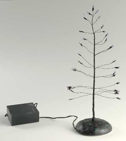 Snow Village Halloween Halloween Twinkle Brite Tree - Boxed