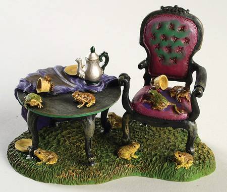 Snow Village Halloween Creepy Creatures Croak - Boxed