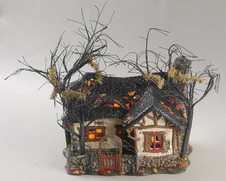 Snow Village Halloween Deep Woods Haunt - Boxed