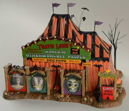 Snow Village Halloween Travis Louie's World Of Otherworldly Per - With Box Bx324