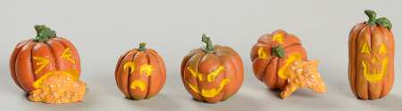 Snow Village Halloween Wretched Jack-O-Lanterns - Boxed