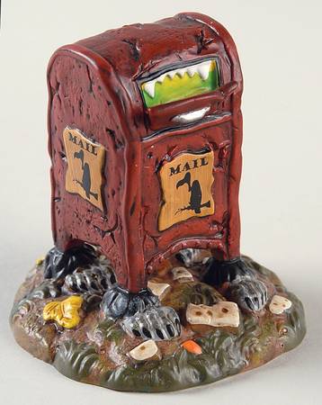 Snow Village Halloween Haunted Delivery - With Box Bx337