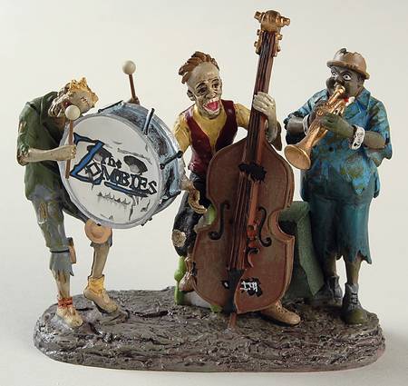 Snow Village Halloween The Zombies - Boxed