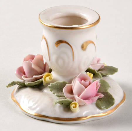 Dresden Giftware Roses Candleholder-1 Light - No Box