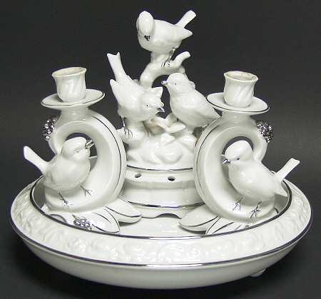 Dresden Giftware Bird Centerpiece-Set Of 4 - No Box