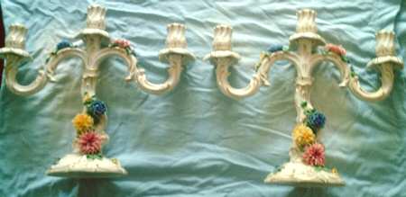 Dresden Giftware Candelabra-Pair - No Box