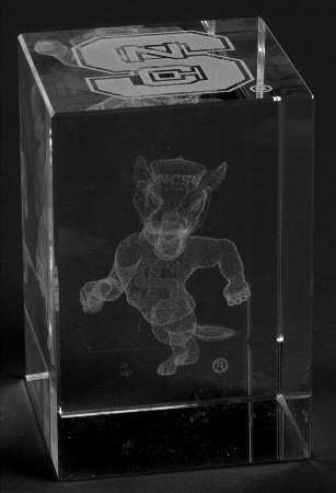 Collegiate Cube Paperweight North Carolina State - Boxed