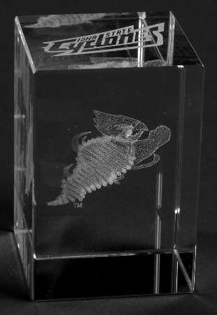Collegiate Cube Paperweight Iowa State - Boxed