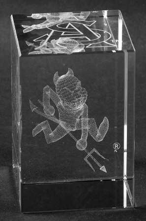Collegiate Cube Paperweight Arizona State University - Boxed