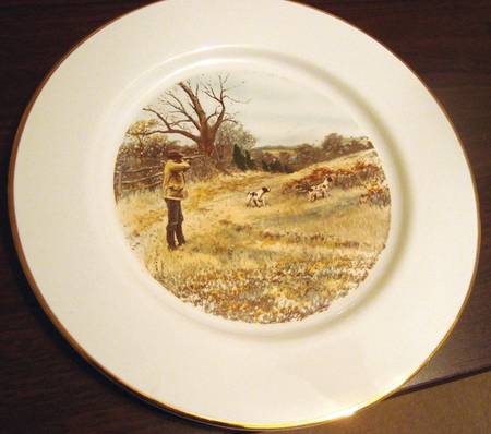 A.B. Frost-Sportsmans Gallery Quail A Covey Rise - No Box
