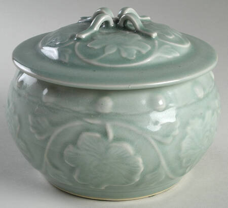 Celadon Giftware 7" Covered Jar - No Box