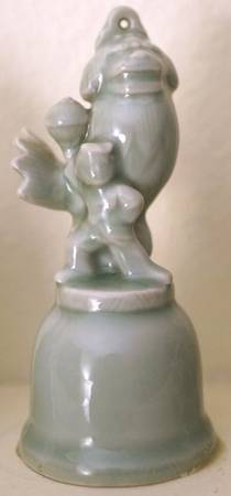 Celadon Giftware Lion & Boy Bell - No Box