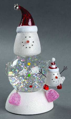 Department 56 Christmas Figurines Snowman-Snowglobe - Boxed