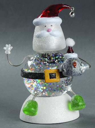 Department 56 Christmas Figurines Santa-Snowglobe - Boxed