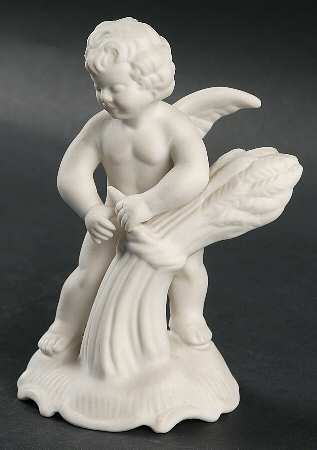 Four Seasons Cherubs Autumn-Wheat - No Box