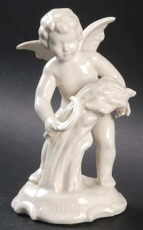 Four Seasons Cherubs Autumn-Wheat With Sickle - No Box