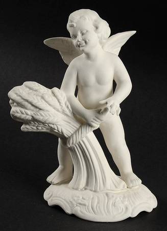 Four Seasons Cherubs Autumn-Wheat - No Box