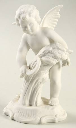 Four Seasons Cherubs Autumn-Wheat With Sickle - No Box