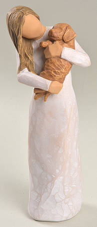 Willow Tree Adorable You Golden Dog - Boxed