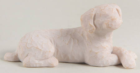 Willow Tree Love My Dog-Small,Laying Down - Boxed