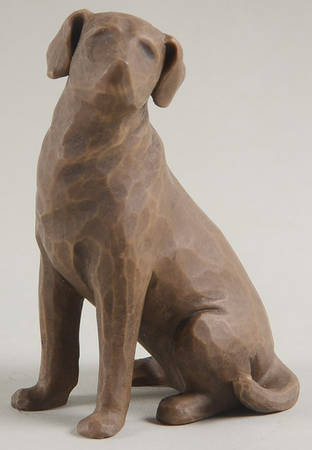 Willow Tree Love My Dog (Dark) - Boxed