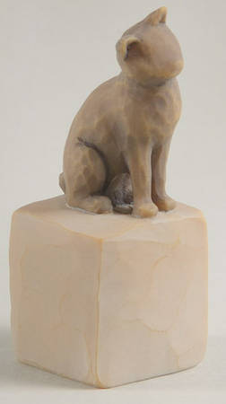 Willow Tree Love My Cat (Dark) - Boxed