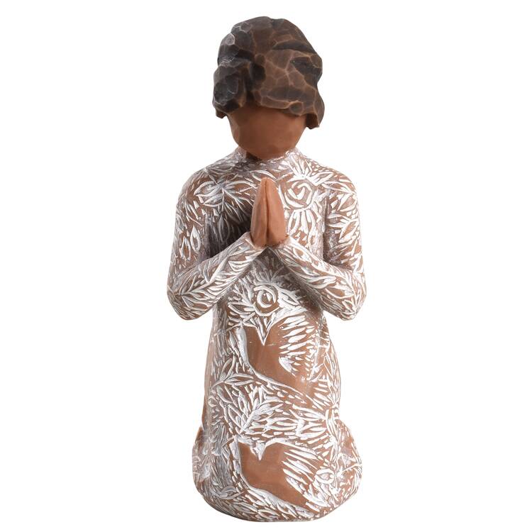 Willow Tree Prayer Of Peace- Dark Skin - Boxed