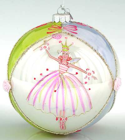 Kringles Blown Glass Ornaments Droselmeyer, Clara, Fairy - Boxed
