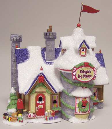 Santa Claus Is Coming To Town Kringle's Toy Shoppe - Boxed