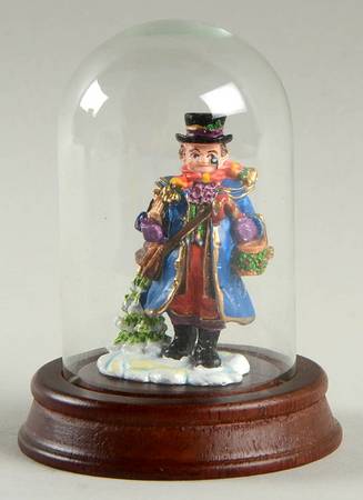 Department 56 Giftware In The Spirit-Miniature With Glass Dome - Boxed