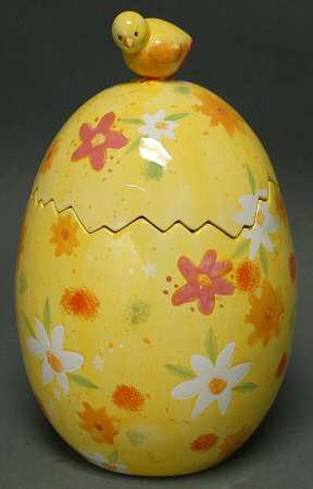 Dipped Chicks Egg Cookie Jar - Boxed