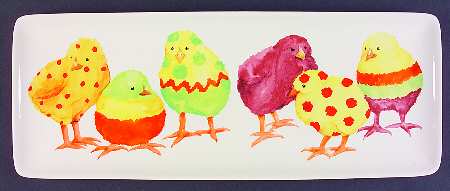 Dipped Chicks Long Bread Tray - No Box