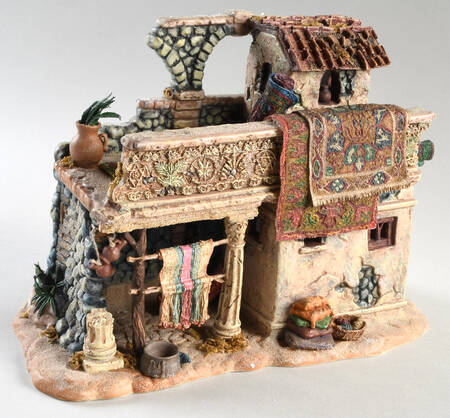 The Holy Land Rug Merchant's Colonnade Building - No Box