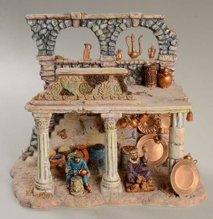 The Holy Land Spice & Copper Vendors' Colonnade - Boxed