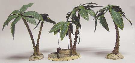 The Holy Land Town Well & Palm Trees - Boxed
