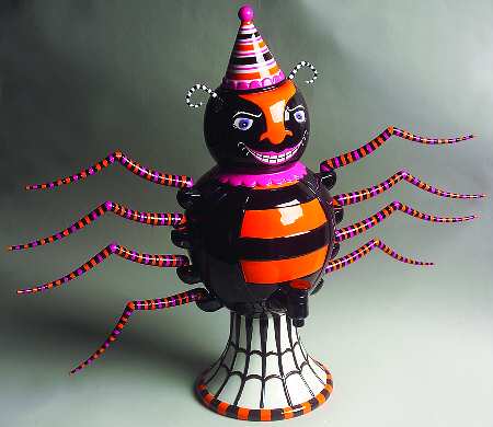 Glitterville Halloween Spider Cider Server - No Box