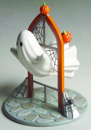 Glitterville Halloween Ghost Magnetic Salt & Pepper - No Box