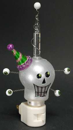 Glitterville Halloween Skeleton Boo Bash Bubbler - Boxed