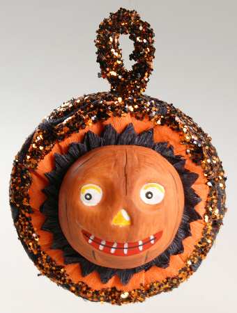 Glitterville Halloween Pumpkin-Tree Favor - Boxed