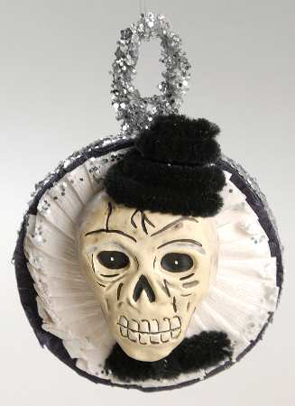 Glitterville Halloween Skull-Tree Favor - Boxed