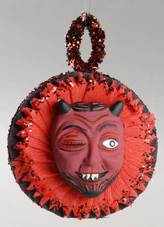Glitterville Halloween Devil-Tree Favor - Boxed