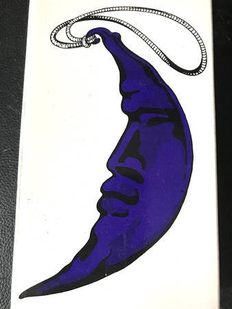Department 56 Ornaments Small Moon-Cobalt - With Box