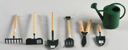 Department 56 Ornaments Miniature Garden Tools-Set Of 7 - Boxed
