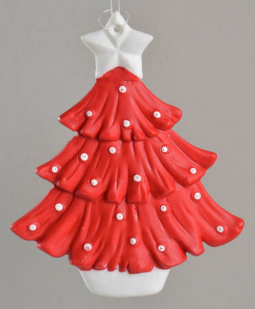 Department 56 Ornaments Red Christmas Tree - Boxed