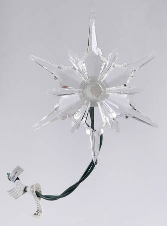 Department 56 Ornaments White Lit Snowflake - Boxed