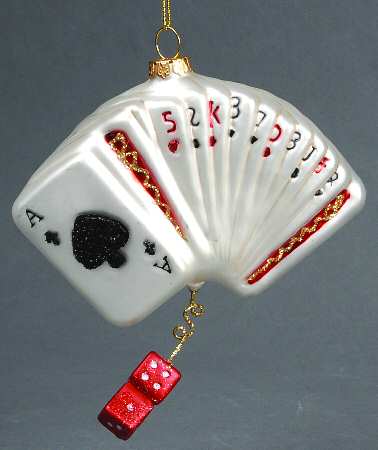 Department 56 Ornaments Glass Cards - Boxed