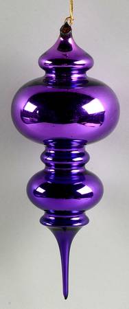 Department 56 Ornaments Double Finial Ornament-Purple - Boxed