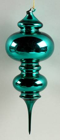 Department 56 Ornaments Double Finial Ornament-Emerald - Boxed