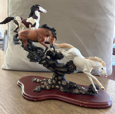 Danbury Mint Figurine Unbridled Spirits - Boxed
