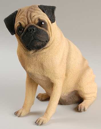 Danbury Mint Figurine Pug Pal - Boxed